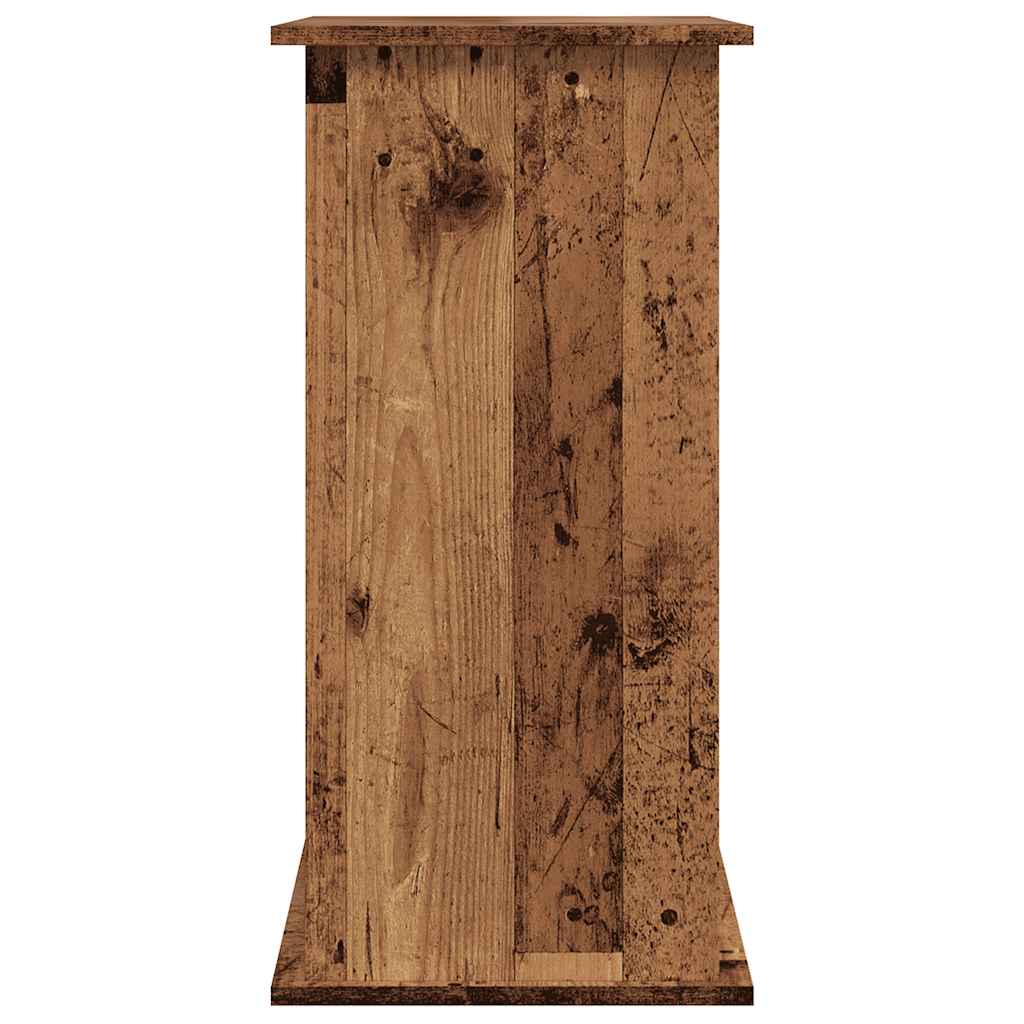 Aquarium Stand Old Wood 81x36x73 cm Engineered Wood