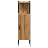 Bathroom Cabinet Artisan Oak 33x33x120.5 cm Engineered Wood