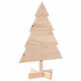 Wooden Christmas Tree for Decoration 70 cm Solid Wood