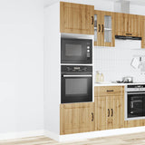 Oven Cabinets 2 pcs Kalmar Artisan Oak Engineered Wood