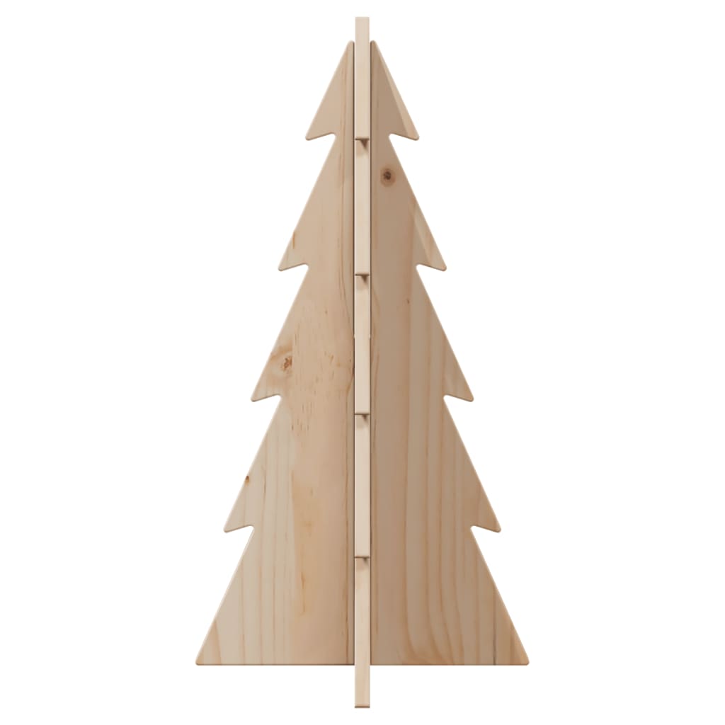 Wooden Christmas Tree for Decoration 59.5 cm Solid Wood Pine