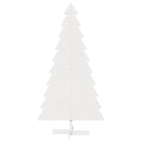 Wooden Christmas Tree for Decoration White 180 cm Solid Wood Pine