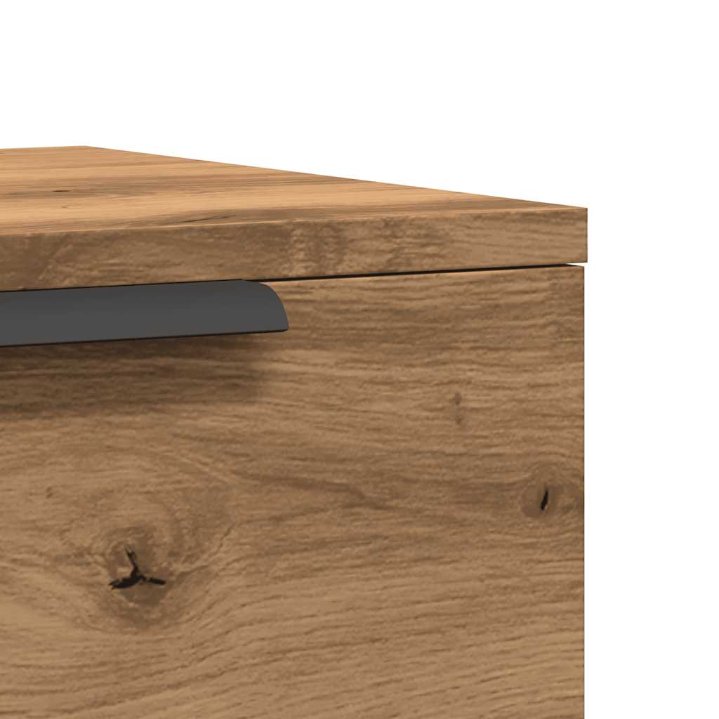 Wall-mounted Bedside Cabinets 2 pcs Artisan Oak 34x30x20 cm