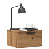 Wall-mounted Bedside Cabinets 2 pcs Artisan Oak 34x30x20 cm