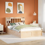 Bed Frame without Mattress 160x200 cm Solid Wood Pine