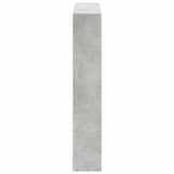 Wall Cube Shelf 12 Compartments Concrete Grey Engineered Wood