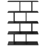 Wall Cube Shelf 12 Compartments Black Engineered Wood