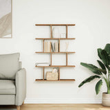 Wall Cube Shelf 12 Compartments Old Wood Engineered Wood