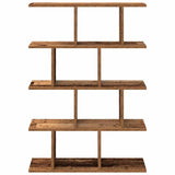 Wall Cube Shelf 12 Compartments Old Wood Engineered Wood