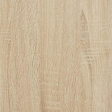 Bathroom Wall Cabinet Sonoma Oak 80x25x30 cm Engineered Wood