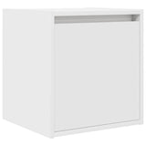 Wall-Mounted Bedside Cabinets 2 pcs White 38x34x40 cm