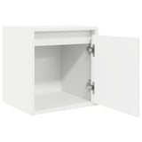 Wall-Mounted Bedside Cabinets 2 pcs White 38x34x40 cm