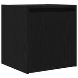 Wall-Mounted Bedside Cabinets 2 pcs Black 38x34x40 cm