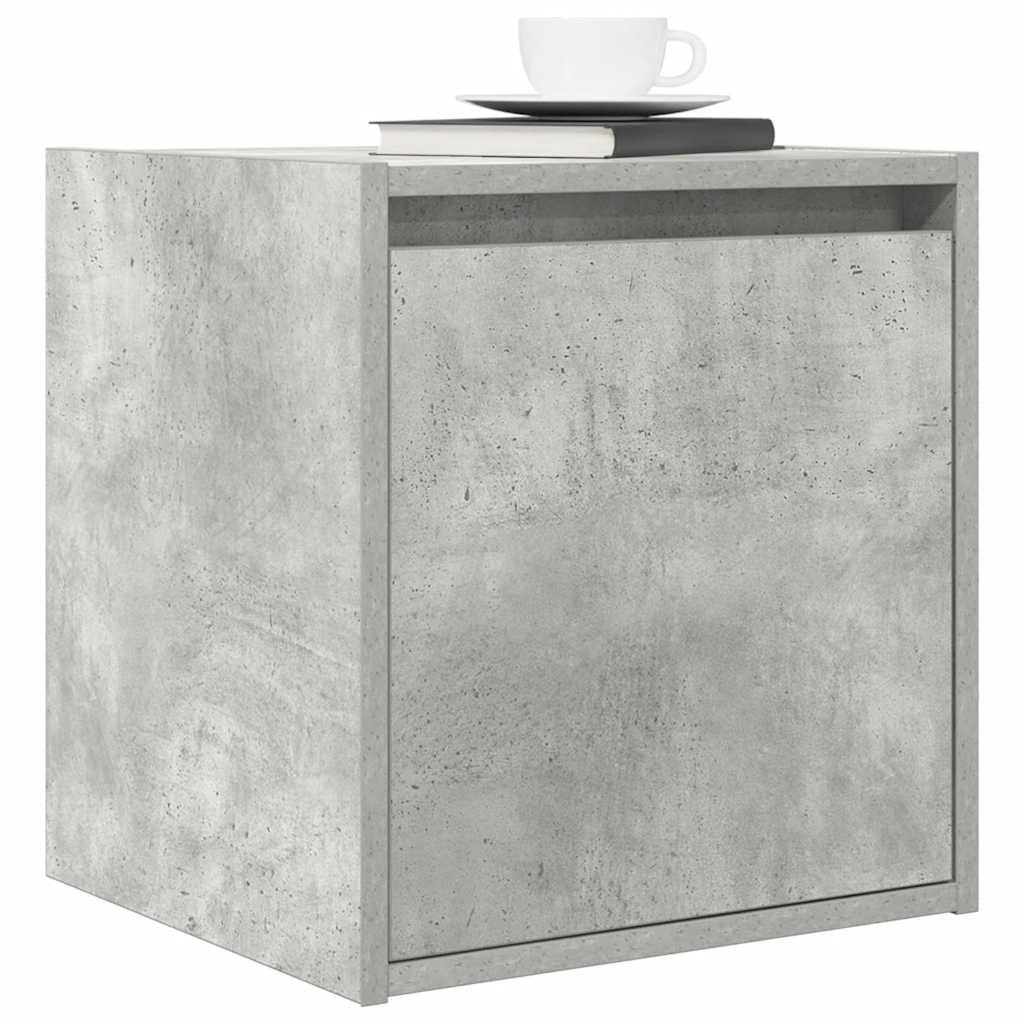 Wall-Mounted Bedside Cabinets 2 pcs Concrete Grey 38x34x40 cm