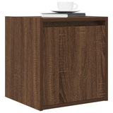 Wall-Mounted Bedside Cabinets 2 pcs Brown Oak 38x34x40 cm