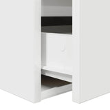 Wall-mounted Bedside Cabinet White 38x34x40 cm