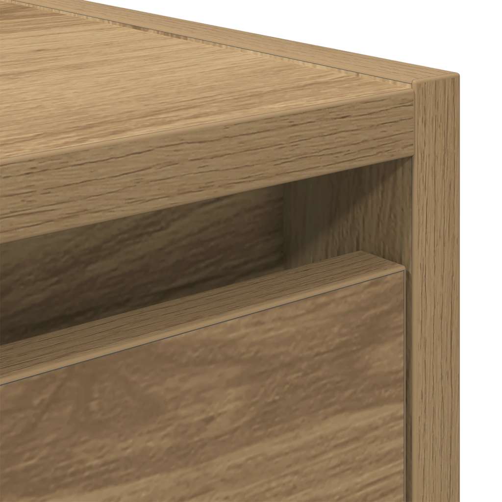 Wall-mounted Bedside Cabinets 2 pcs Artisan Oak 38x34x40 cm