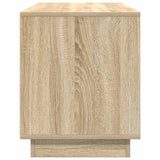 TV Cabinet with LED Lights Sonoma Oak 100x41x50 cm