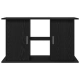 Aquarium Stand Black Oak 101x41x58 cm Engineered Wood