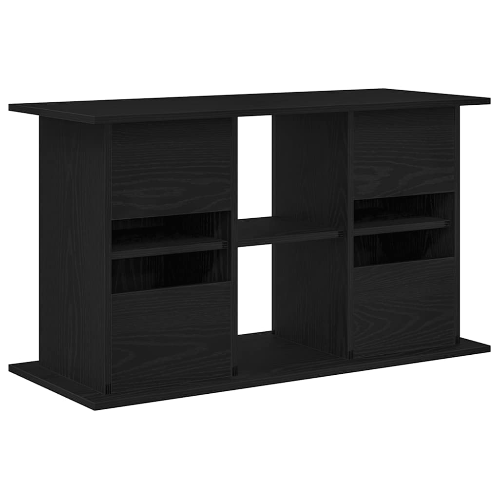 Aquarium Stand Black Oak 101x41x58 cm Engineered Wood