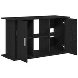 Aquarium Stand Black Oak 101x41x58 cm Engineered Wood