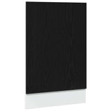 Dishwasher Panel Lyon Black Oak 45x1.5x67 cm Engineered Wood