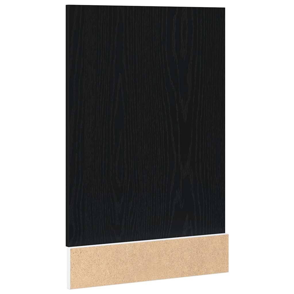 Dishwasher Panel Lyon Black Oak 45x1.5x67 cm Engineered Wood