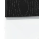 Dishwasher Panel Lyon Black Oak 60x1.5x67 cm Engineered Wood