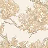 Wallpaper Pine Tree Cream